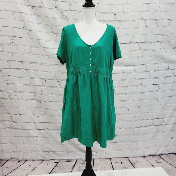 Isabel Maternity, Women's Woven Mini Maternity Dress (size XL), DR6-AP - Picture 2 of 5